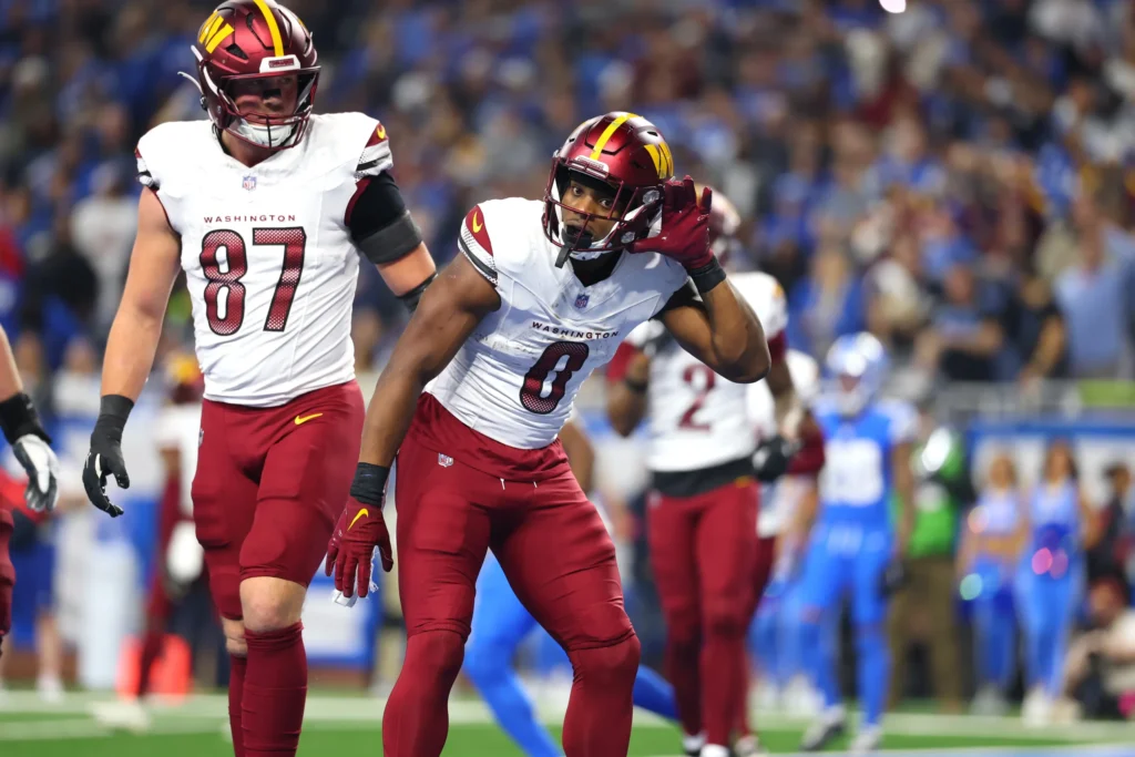 washington commanders vs detroit lions match player stats