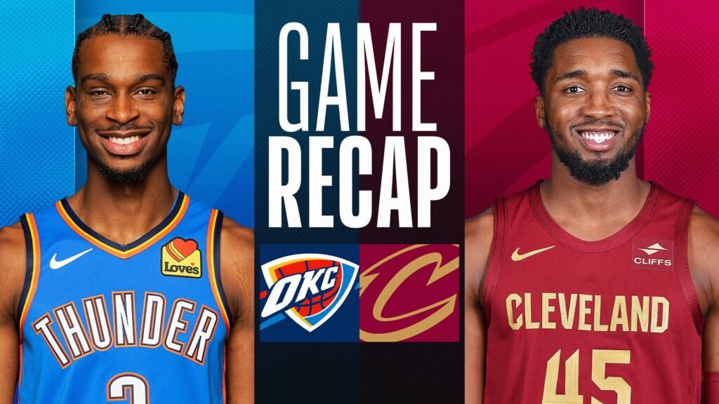 Cleveland Cavaliers vs OKC Thunder match player stats