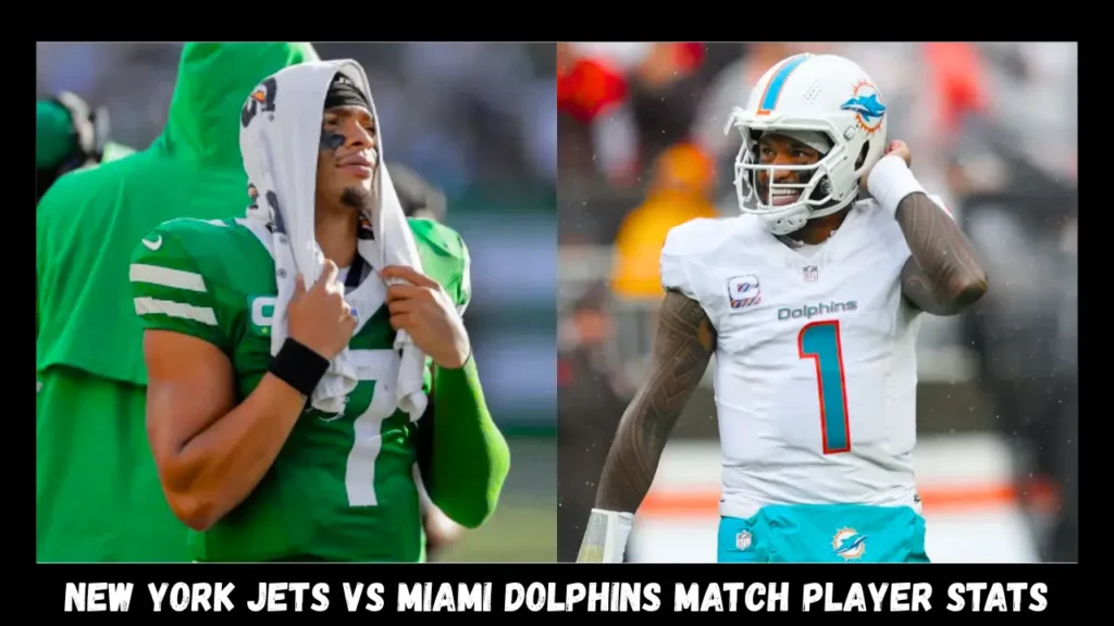 new york jets vs miami dolphins match player stats