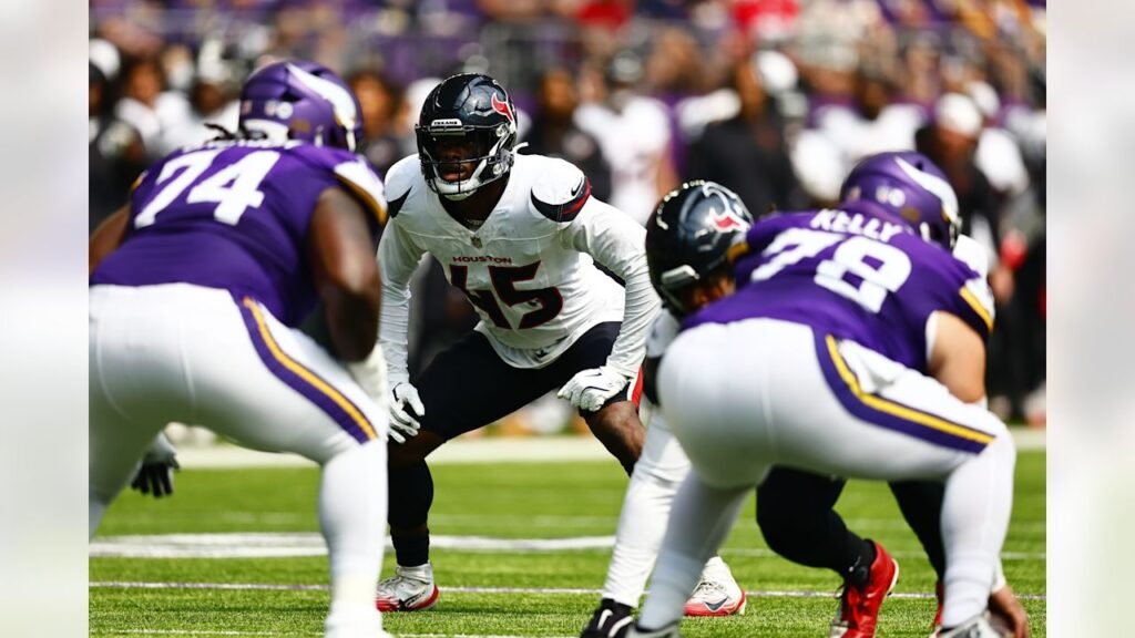 minnesota vikings vs houston texans match player stats
