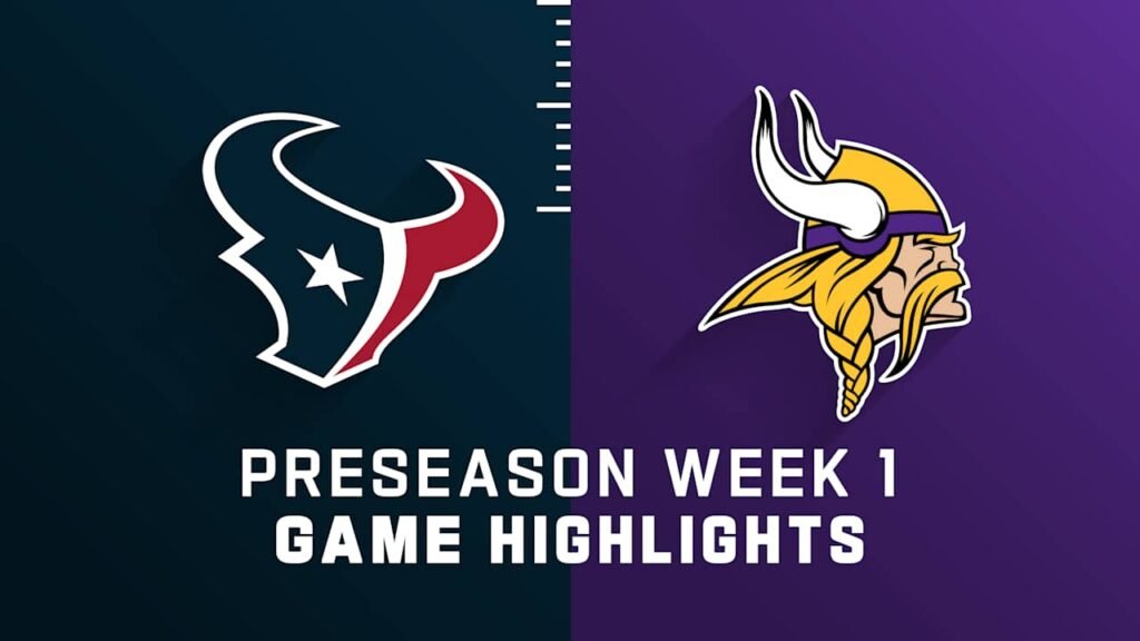 houston texans vs minnesota vikings match player stats