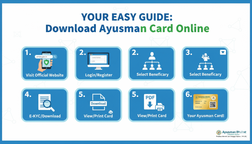how to download ayushman card online